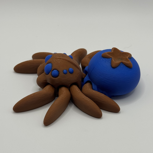 Articulated Themed Spiders - Arachnid Desk Creature - 3D Printed Articulating Figure