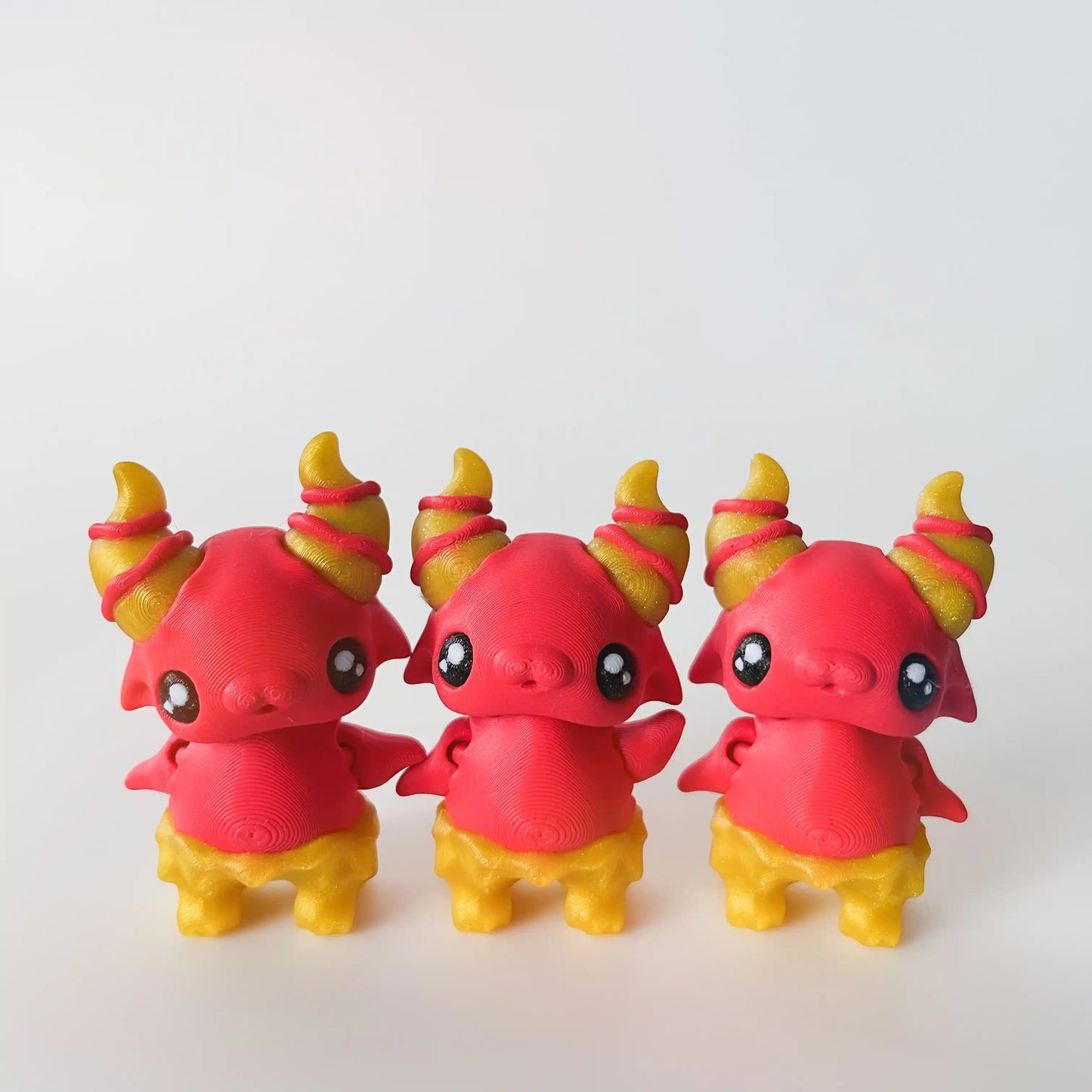 Pixie Creatures - Mystical Desk Buddies - 3D Printed Articulating Figure