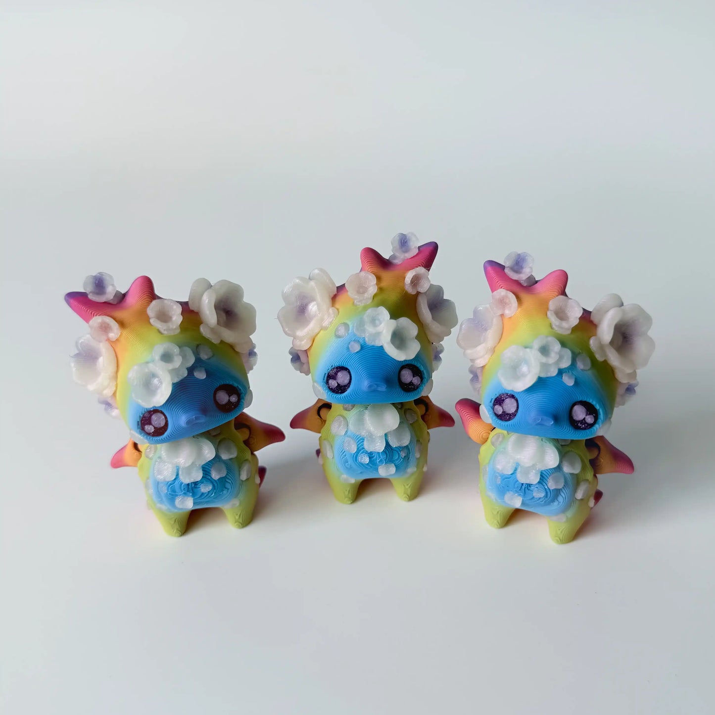 Pixie Creatures - Mystical Desk Buddies - 3D Printed Articulating Figure