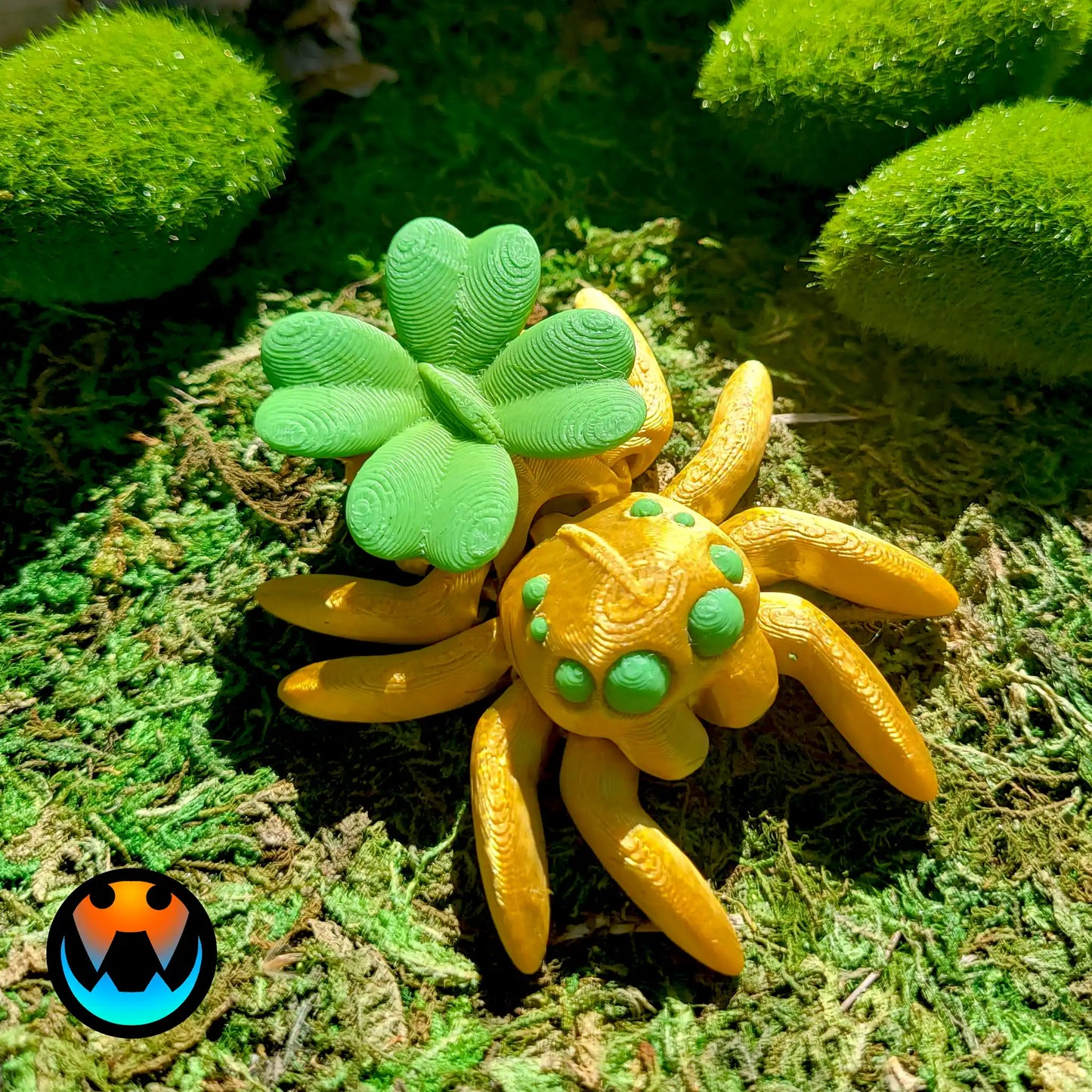 Articulated Themed Spiders - Arachnid Desk Creature - 3D Printed Articulating Figure
