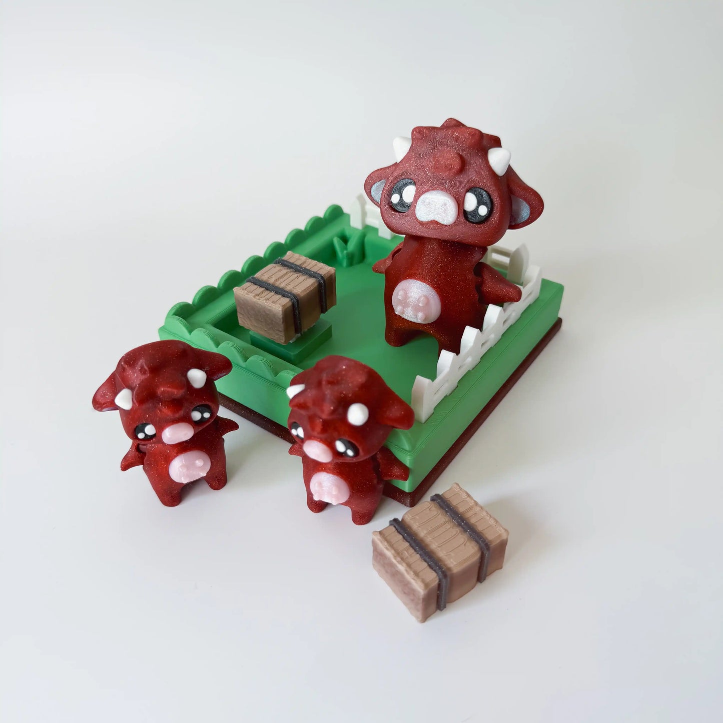 Pixie Creatures - Mystical Desk Buddies - 3D Printed Articulating Figure