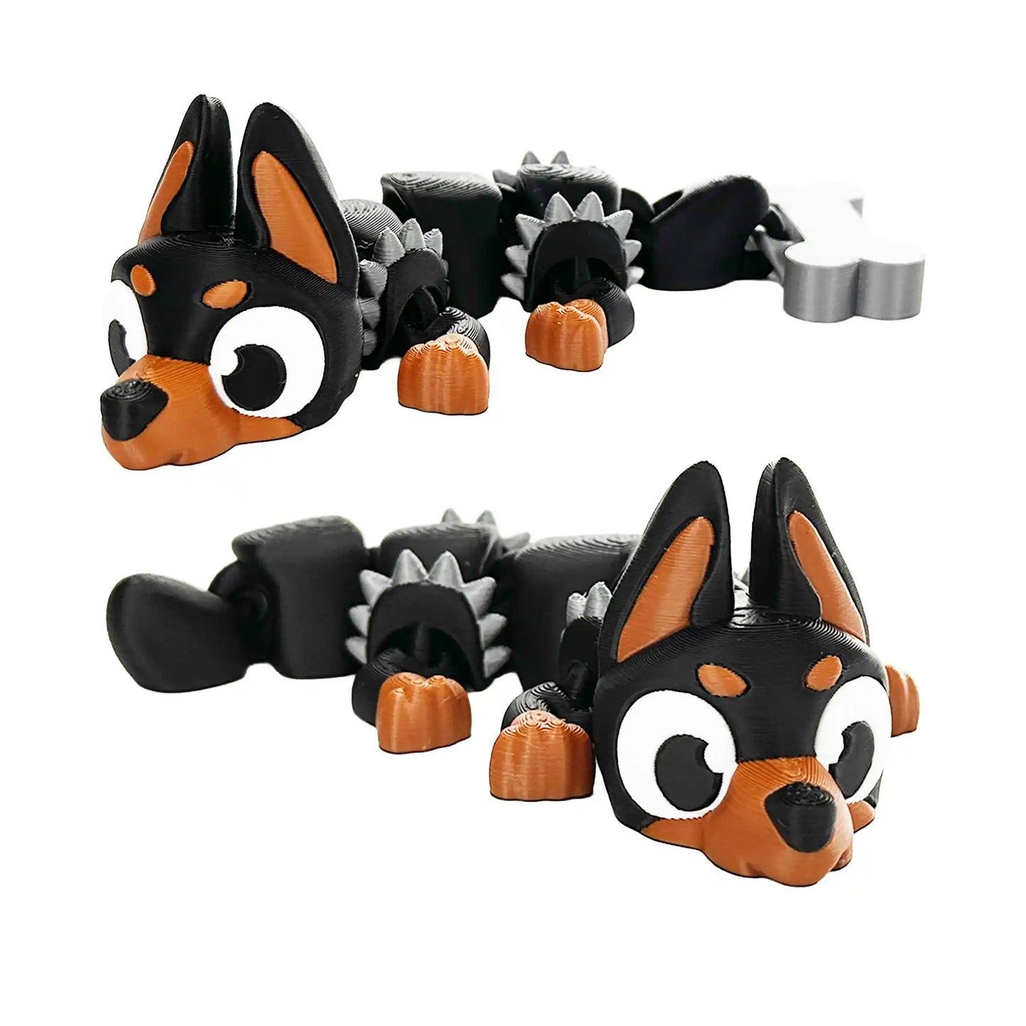 Mini Animal Fusion Dragons - Ultimate Mashup Mini Dragons - 3D Printed Articulating Figure