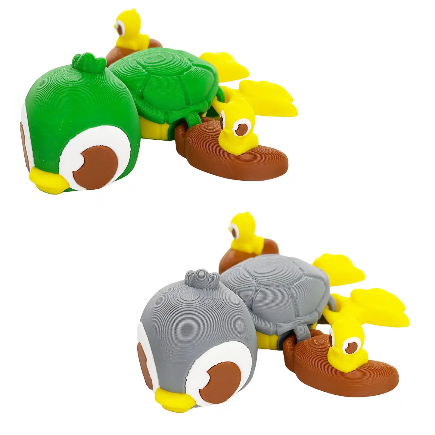 Animal Fusion Turtles - Ultimate Mashup Turtles - 3D Printed Articulating Figure
