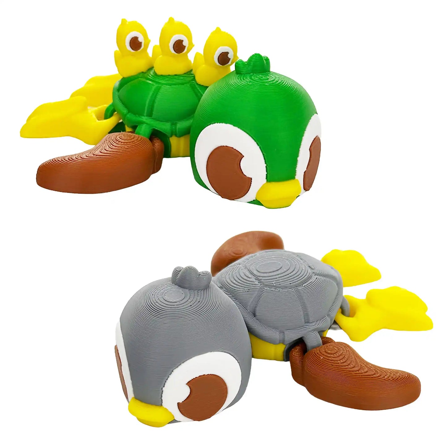 Animal Fusion Turtles - Ultimate Mashup Turtles - 3D Printed Articulating Figure