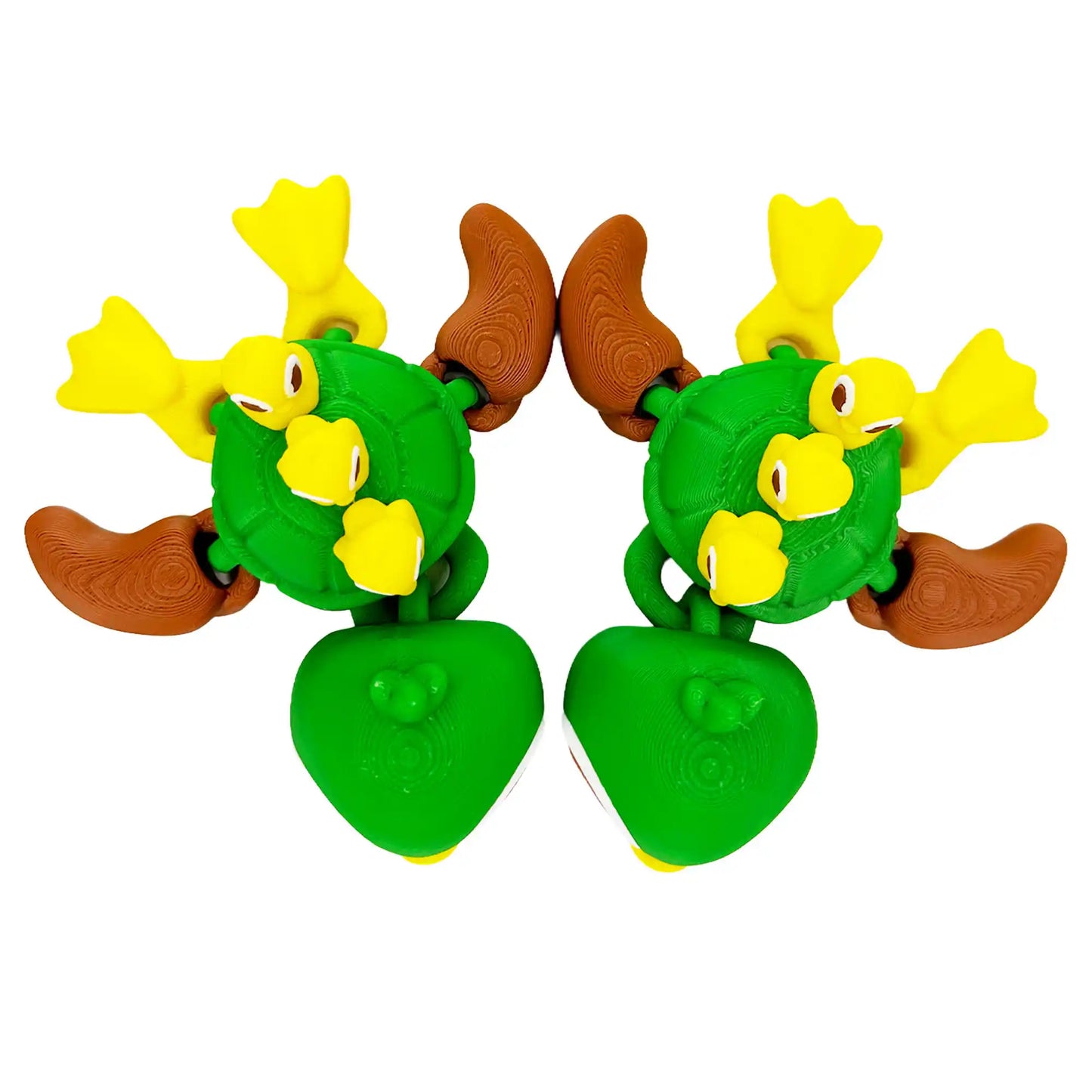 Animal Fusion Turtles - Ultimate Mashup Turtles - 3D Printed Articulating Figure