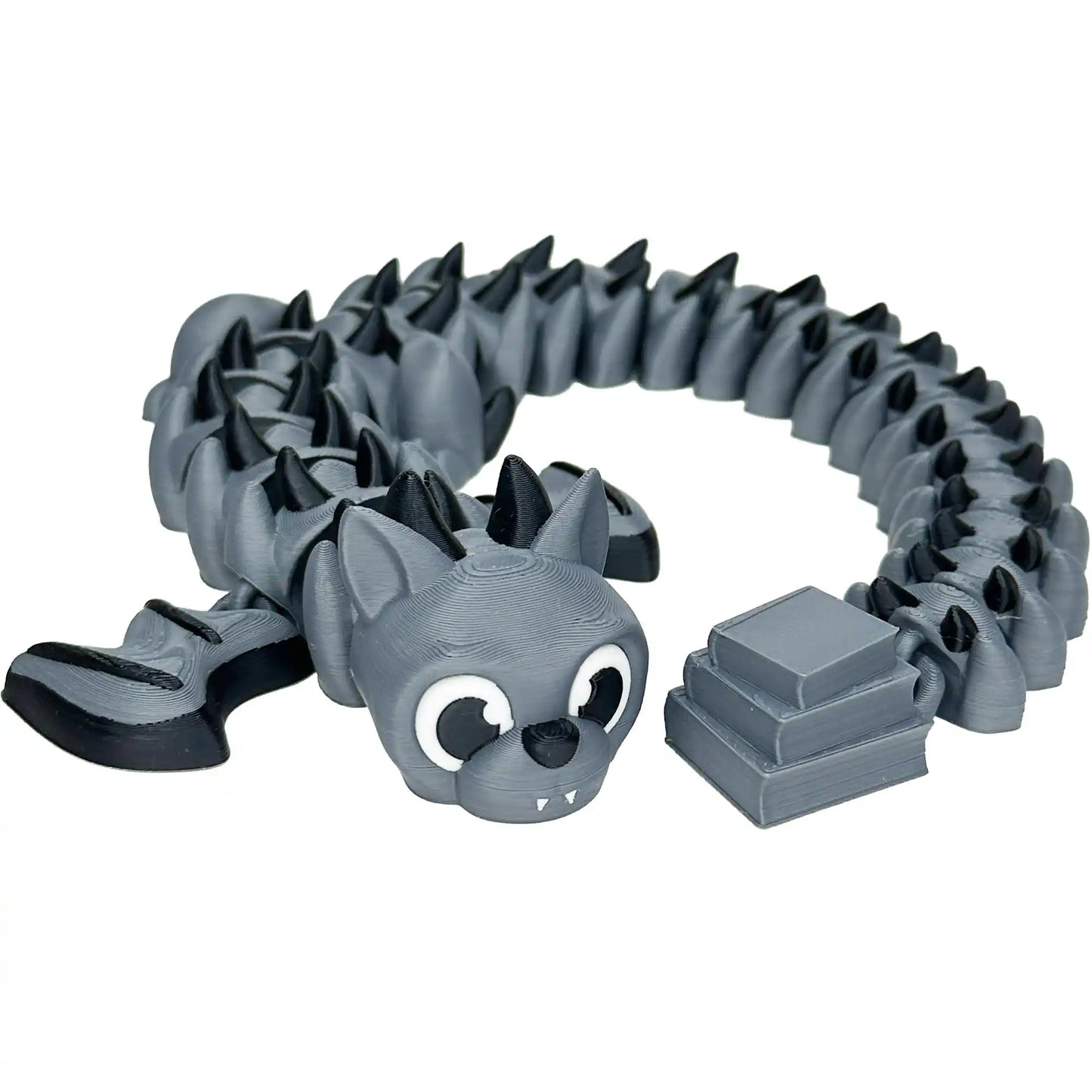 Large Animal Fusion Dragons - Ultimate Mashup Dragons - 3D Printed Articulating Figure