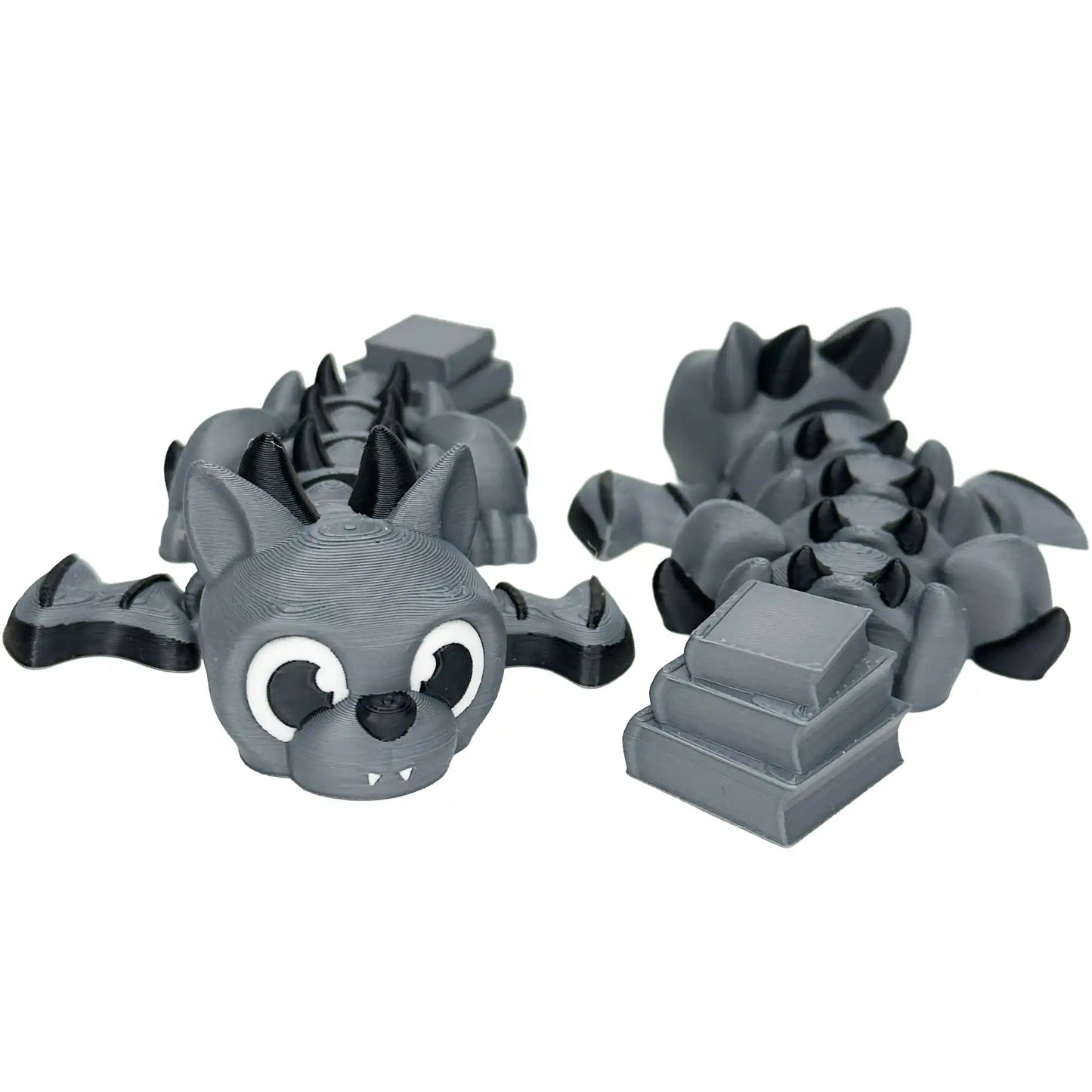 Mini Animal Fusion Dragons - Ultimate Mashup Mini Dragons - 3D Printed Articulating Figure