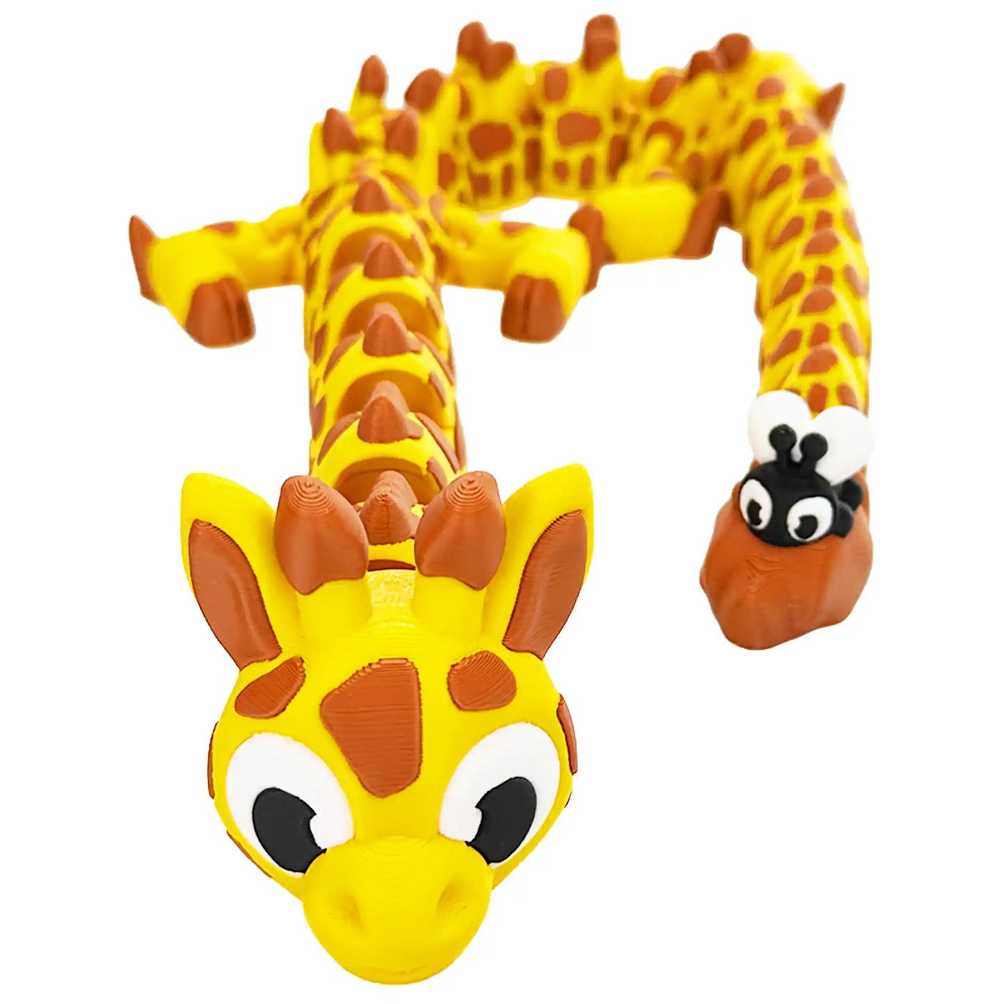 Large Animal Fusion Dragons - Ultimate Mashup Dragons - 3D Printed Articulating Figure
