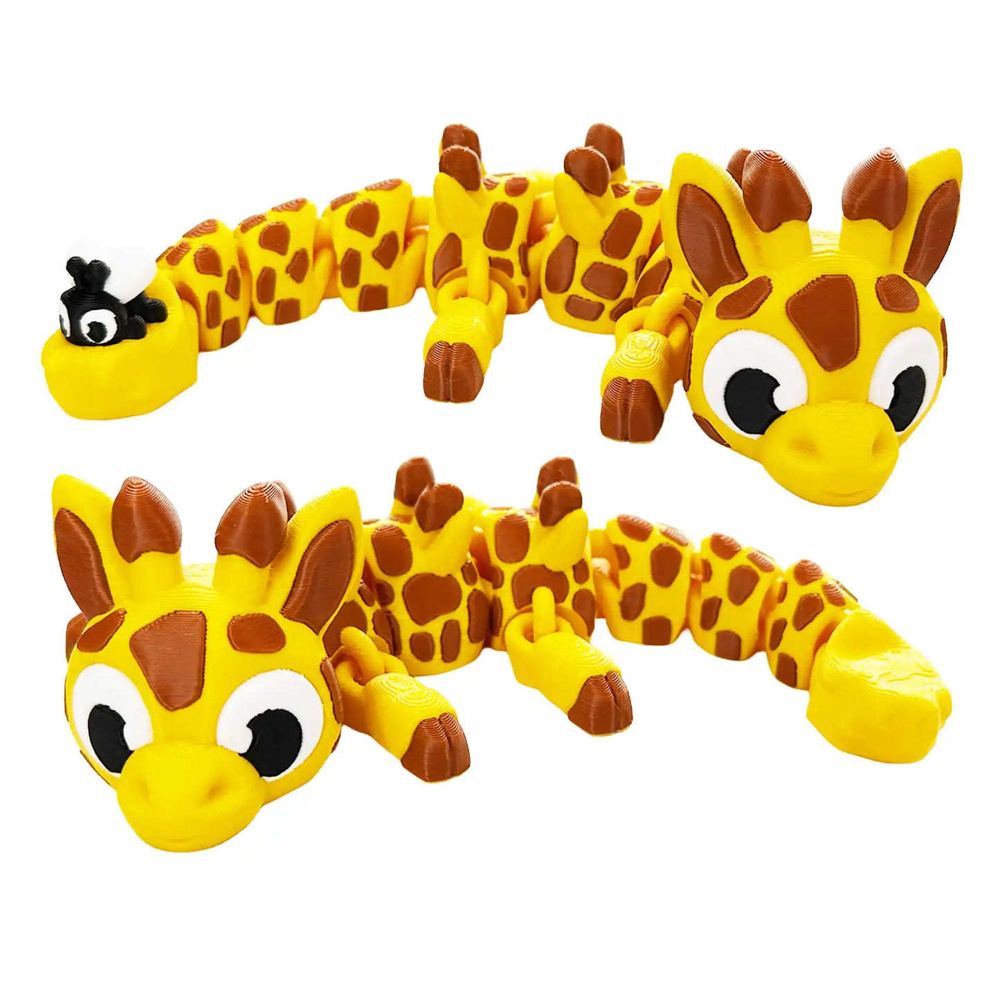 Mini Animal Fusion Dragons - Ultimate Mashup Mini Dragons - 3D Printed Articulating Figure