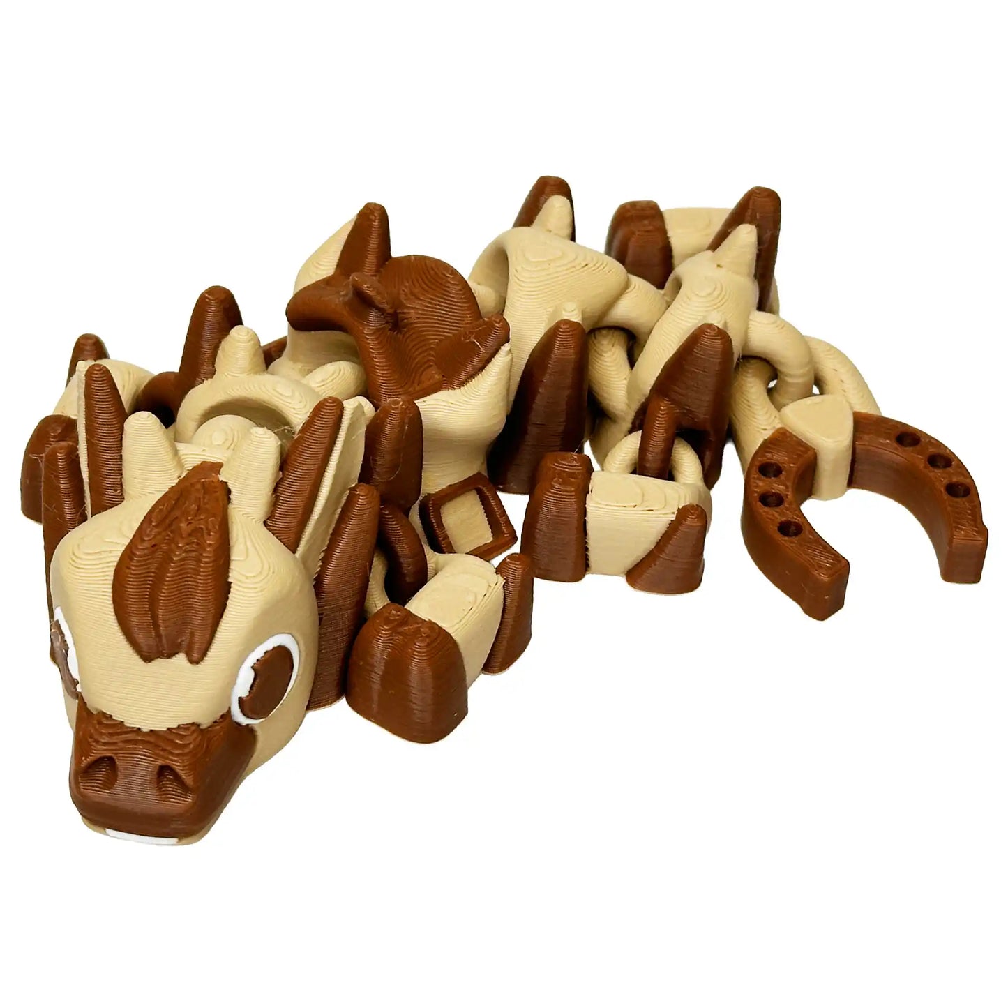 Mini Animal Fusion Dragons - Ultimate Mashup Mini Dragons - 3D Printed Articulating Figure