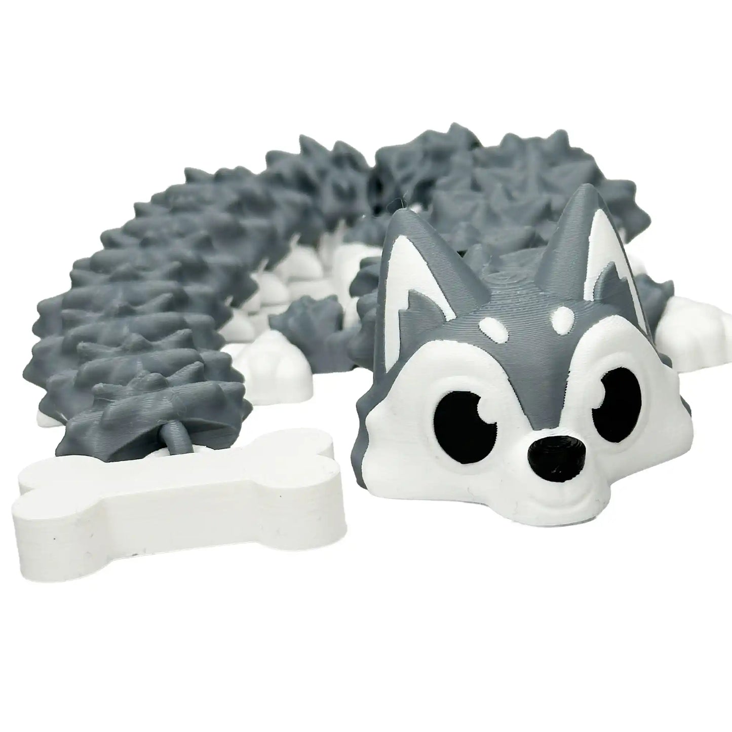 Large Animal Fusion Dragons - Ultimate Mashup Dragons - 3D Printed Articulating Figure