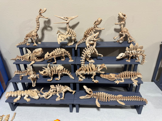 Boneyard Buddies - Skeleton Dinosaurs & Creatures - 3D Printed Articulating Figure