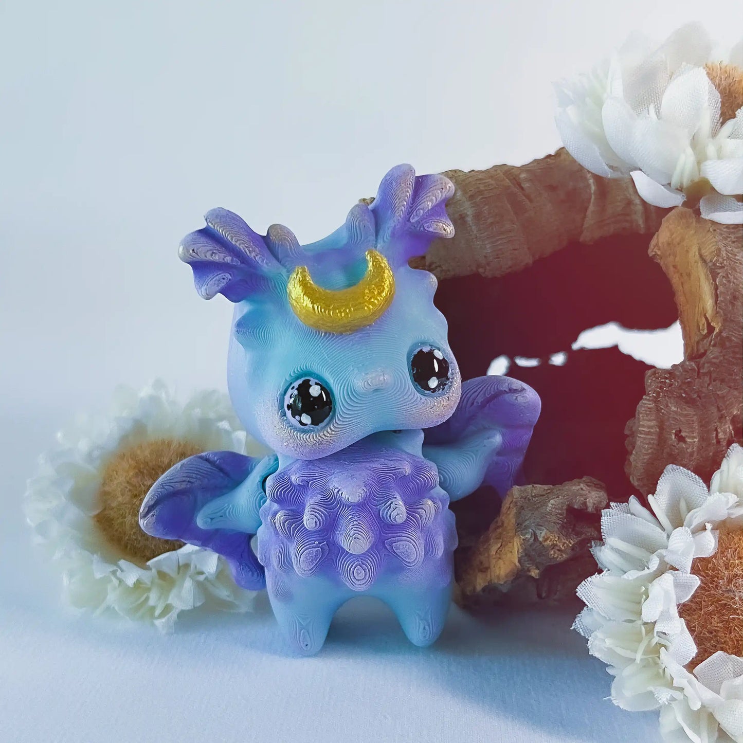 Pixie Creatures - Mystical Desk Buddies - 3D Printed Articulating Figure