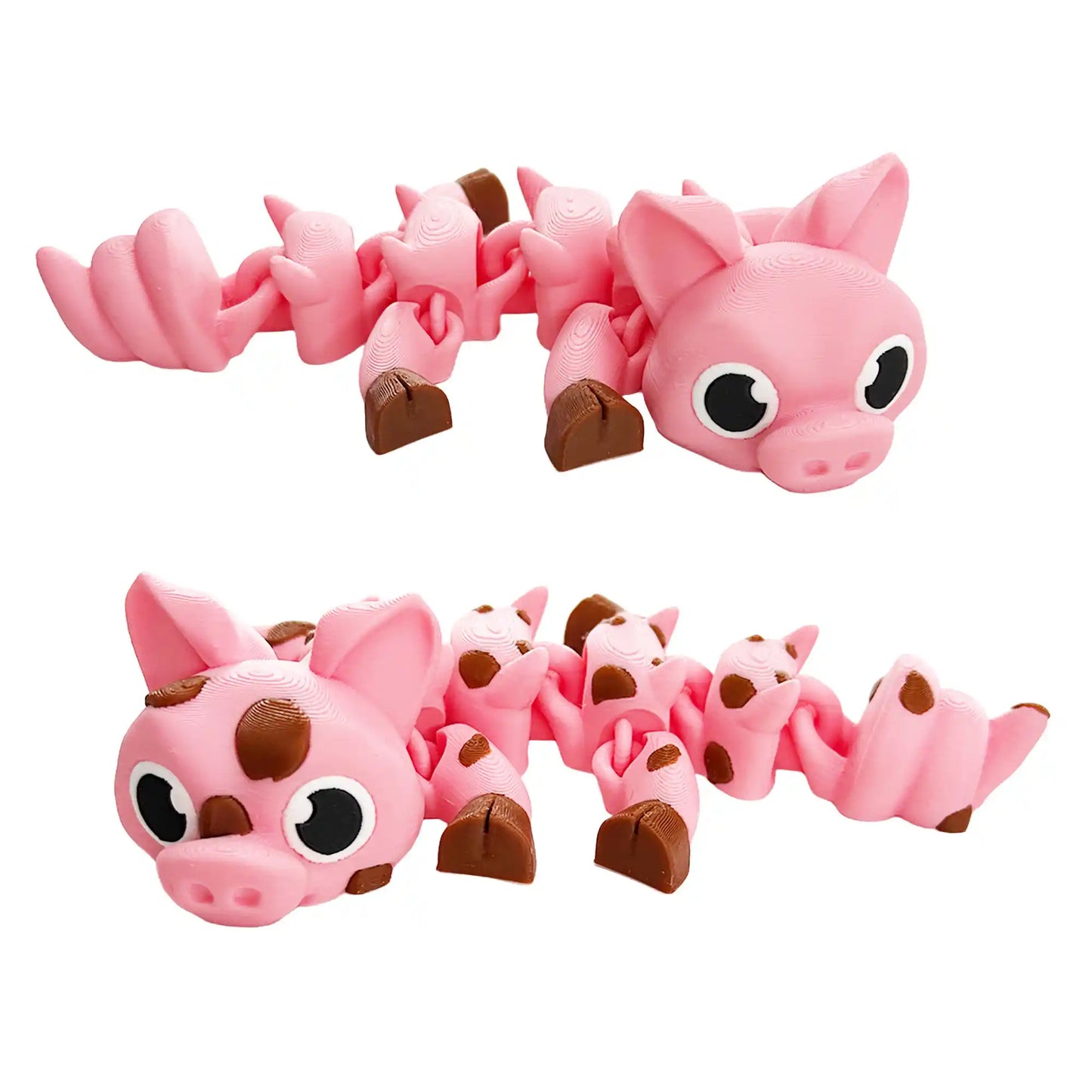 Mini Animal Fusion Dragons - Ultimate Mashup Mini Dragons - 3D Printed Articulating Figure