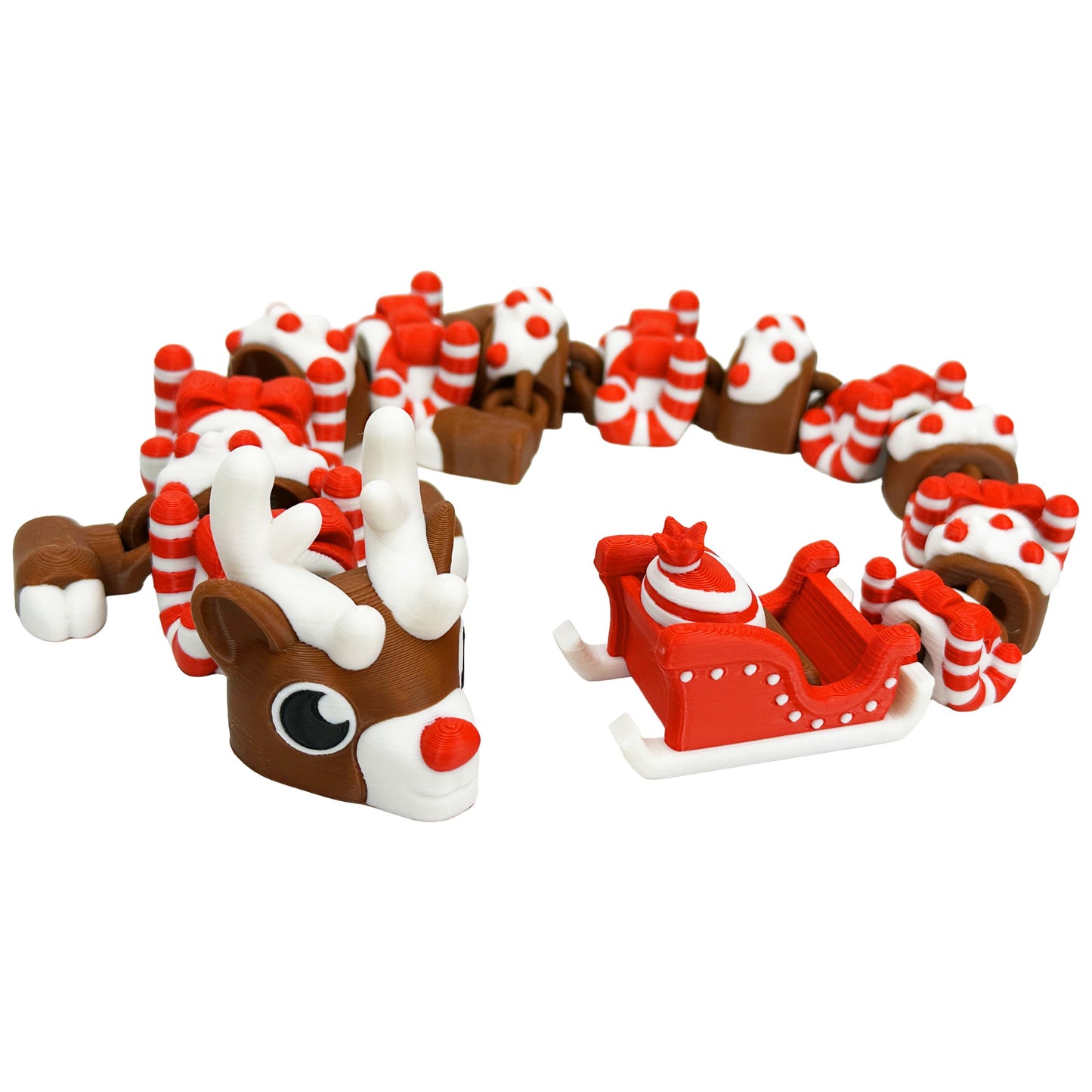 Large Animal Fusion Dragons - Ultimate Mashup Dragons - 3D Printed Articulating Figure