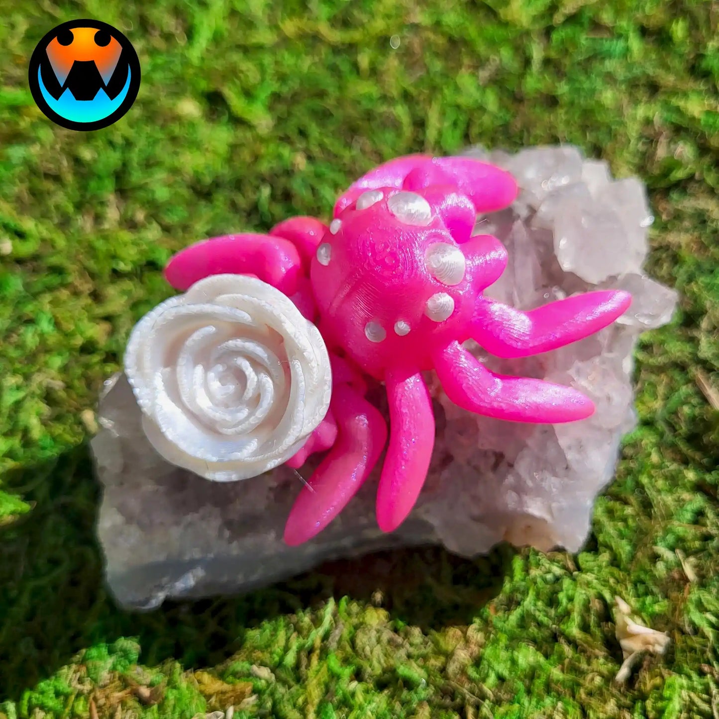 Articulated Themed Spiders - Arachnid Desk Creature - 3D Printed Articulating Figure