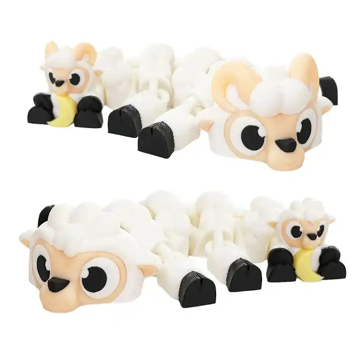Mini Animal Fusion Dragons - Ultimate Mashup Mini Dragons - 3D Printed Articulating Figure