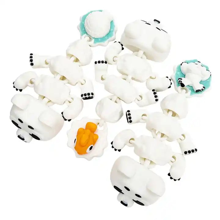 Mini Animal Fusion Dragons - Ultimate Mashup Mini Dragons - 3D Printed Articulating Figure